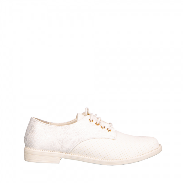 Eryca fehér alkalmi női cipő, 2 - Kalapod.hu